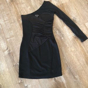 One shoulder bodycon dress
